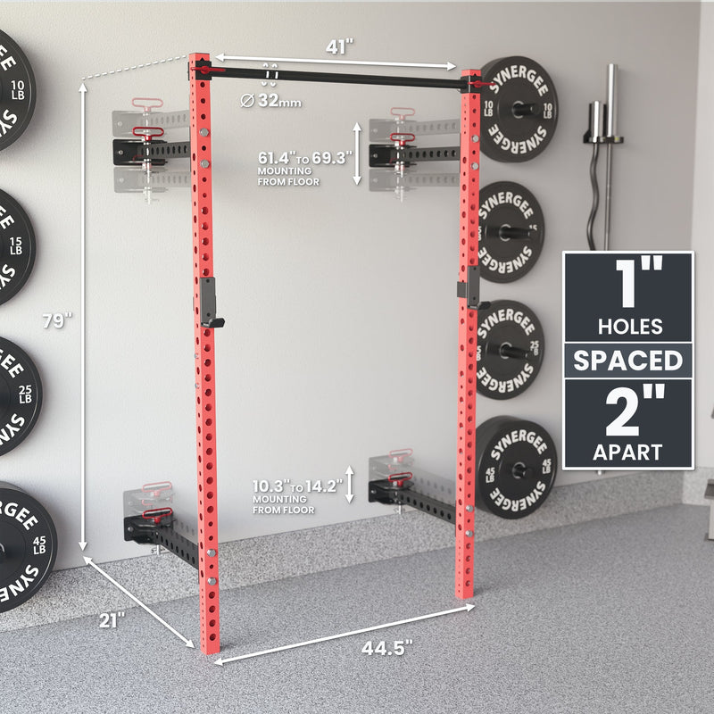 Load image into Gallery viewer, Synergee 2200 Series Folding Squat Rack
