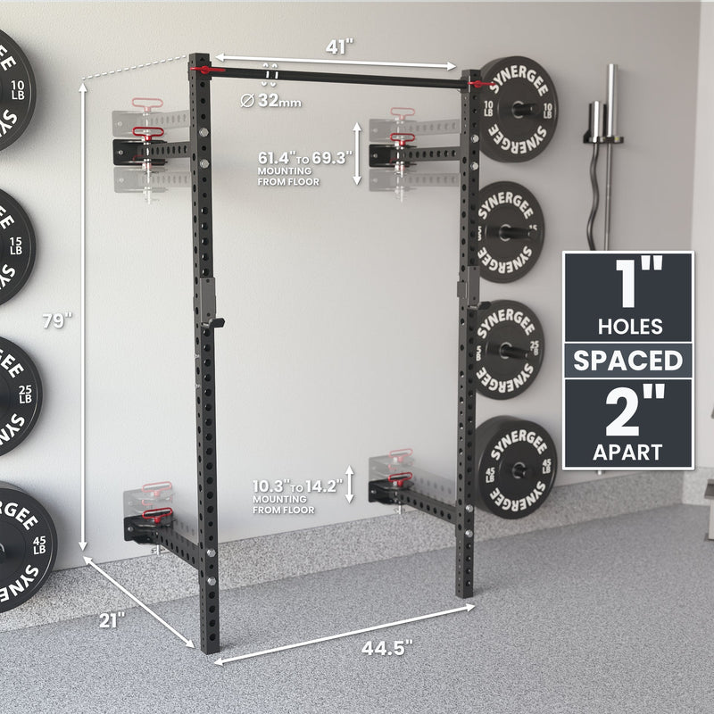 Load image into Gallery viewer, Synergee 2200 Series Folding Squat Rack
