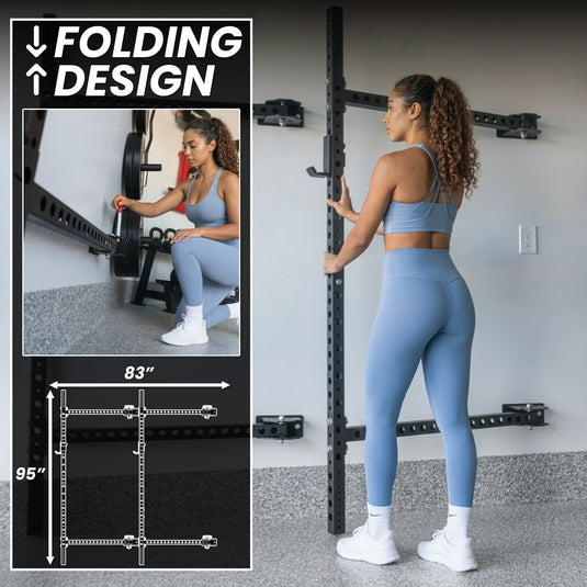 Synergee - Synergee 2200 Series Folding Squat Rack