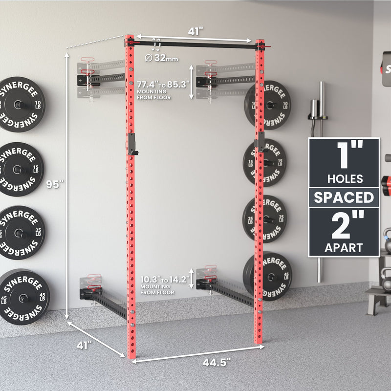 Load image into Gallery viewer, Synergee - Synergee 2200 Series Folding Squat Rack
