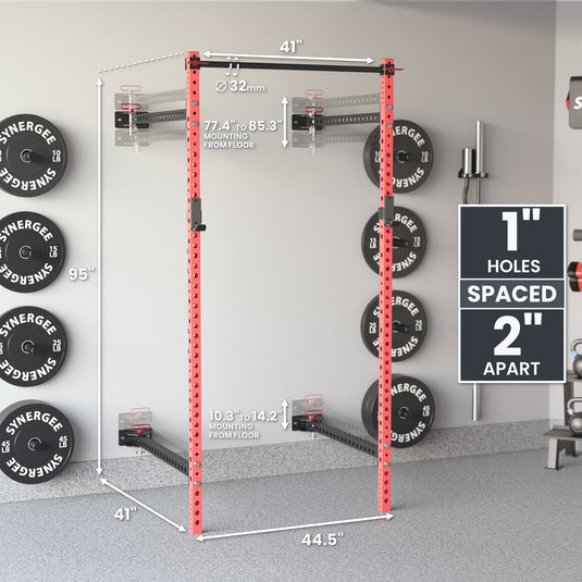 Synergee - Synergee 2200 Series Folding Squat Rack