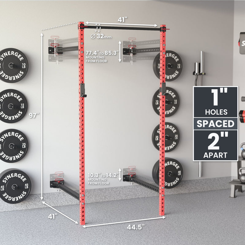 Load image into Gallery viewer, Synergee 2200 Series Folding Squat Rack
