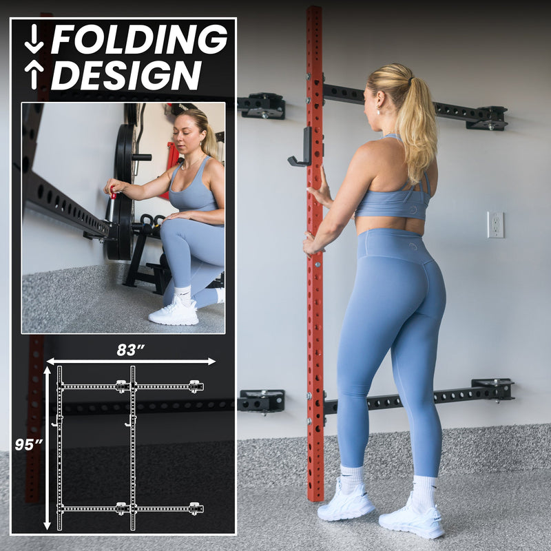 Load image into Gallery viewer, Synergee 2200 Series Folding Squat Rack
