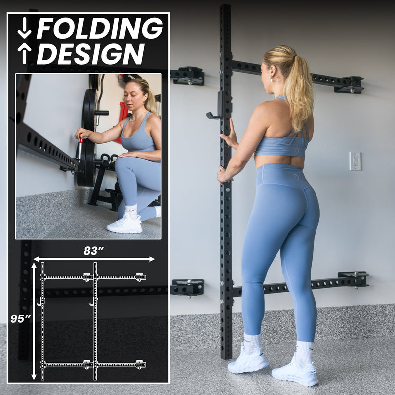 Load image into Gallery viewer, Synergee 2200 Series Folding Squat Rack
