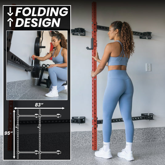 Synergee - Synergee 2200 Series Folding Squat Rack