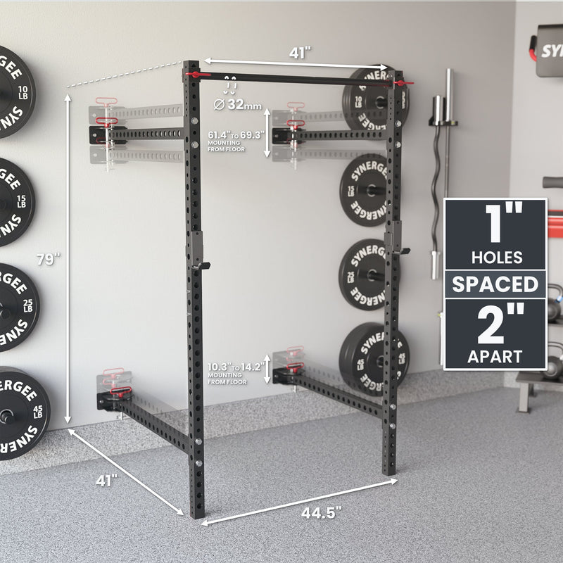 Load image into Gallery viewer, Synergee 2200 Series Folding Squat Rack
