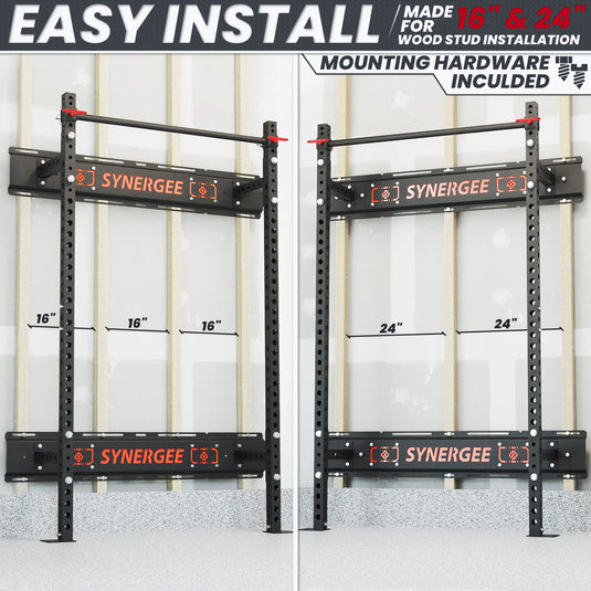 Synergee - 2200 Series Wall Stringer (Folding Rack Mount)