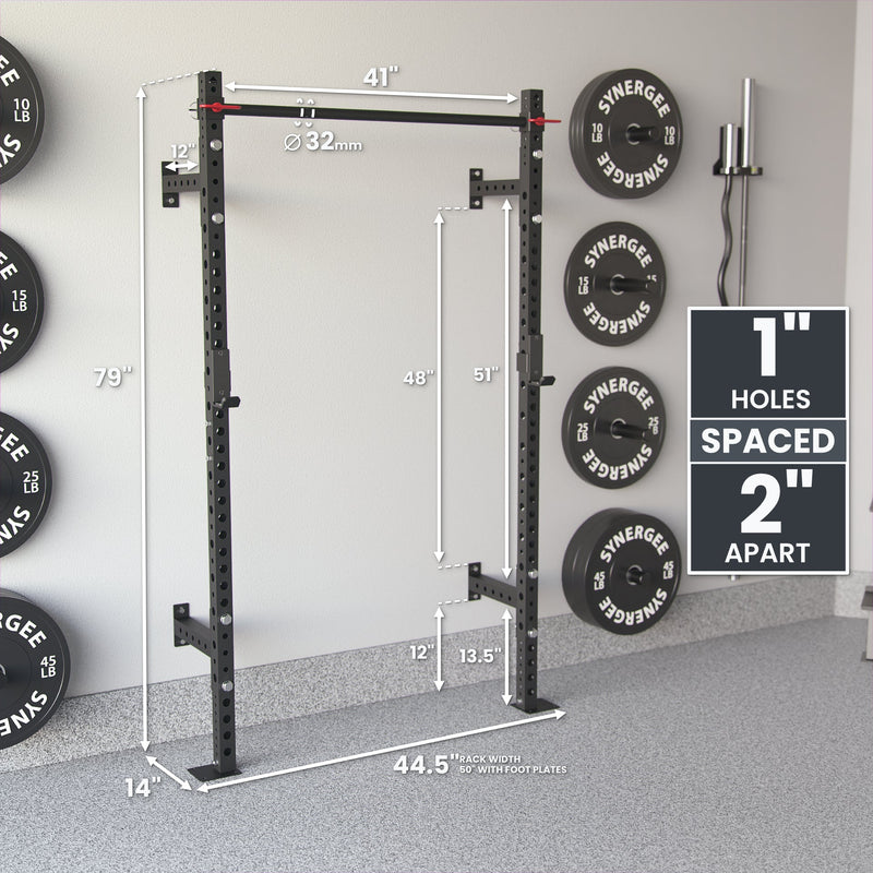 Load image into Gallery viewer, Synergee - 2200 Series Wall Mounted Squat Rack
