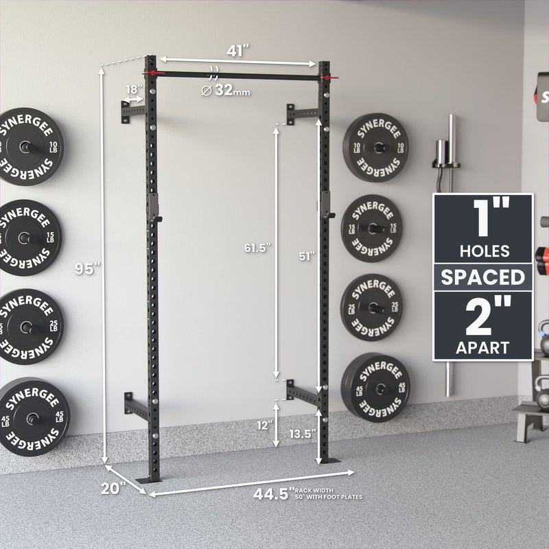 Load image into Gallery viewer, Synergee - 2200 Series Wall Mounted Squat Rack
