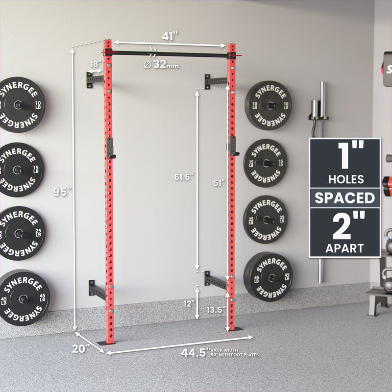 Load image into Gallery viewer, Synergee - 2200 Series Wall Mounted Squat Rack
