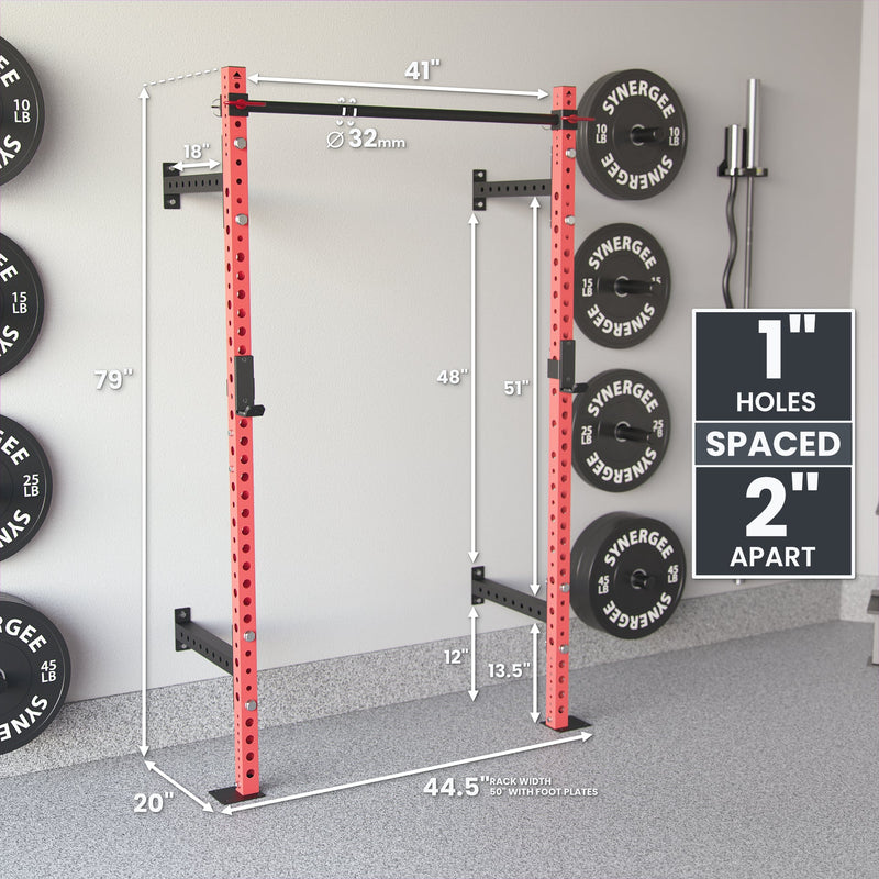 Load image into Gallery viewer, Synergee - 2200 Series Wall Mounted Squat Rack
