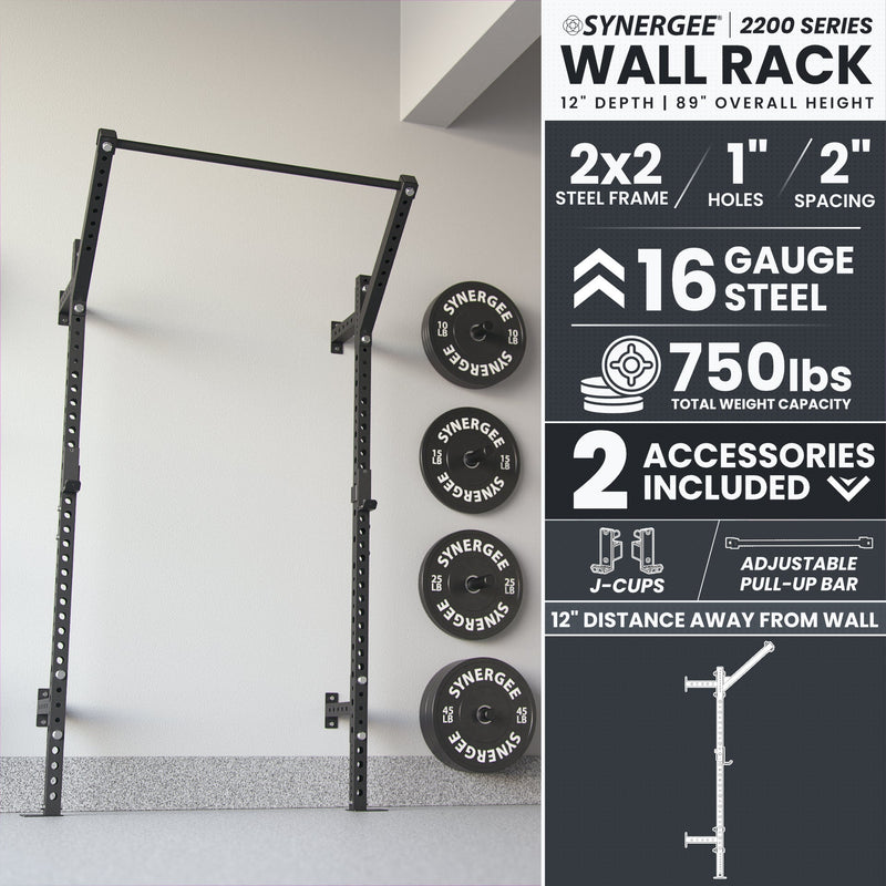 Load image into Gallery viewer, Synergee - 2200 Series Wall Mounted Squat Rack
