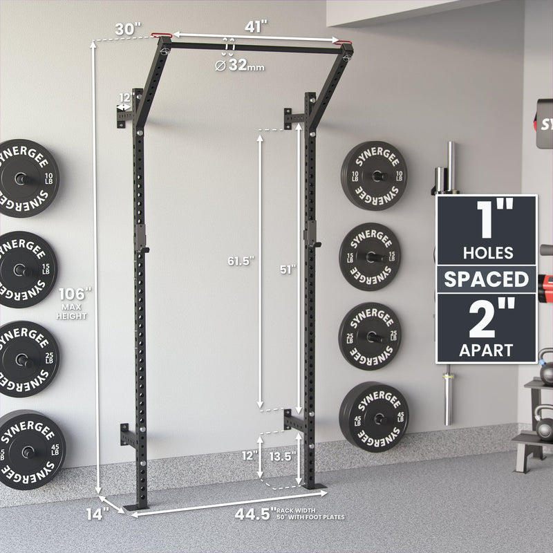 Load image into Gallery viewer, Synergee - 2200 Series Wall Mounted Squat Rack
