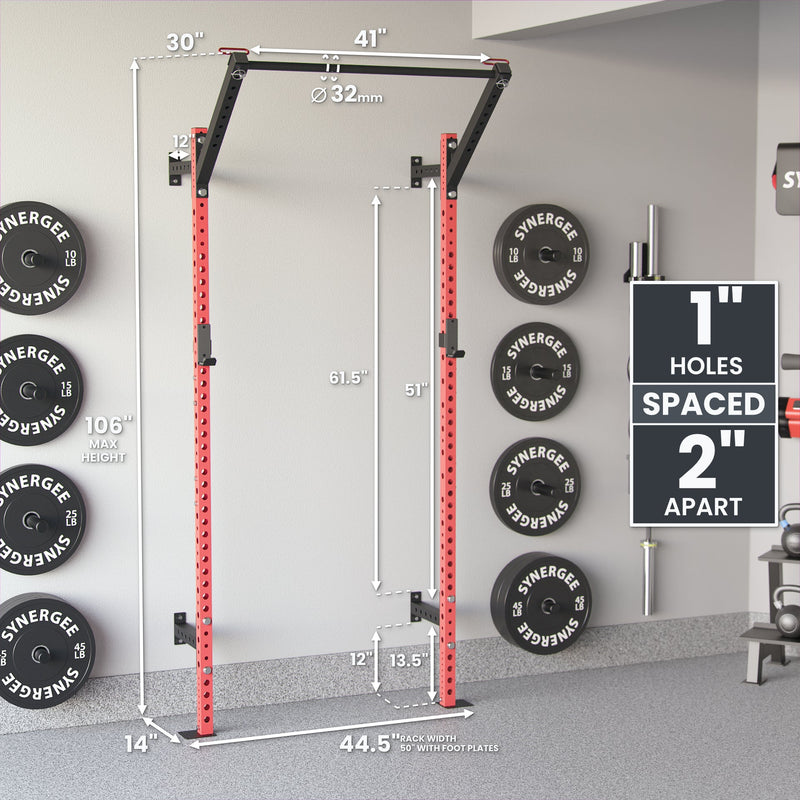 Load image into Gallery viewer, Synergee - 2200 Series Wall Mounted Squat Rack
