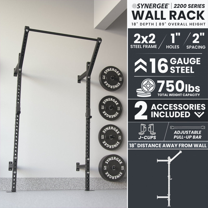Load image into Gallery viewer, Synergee - 2200 Series Wall Mounted Squat Rack
