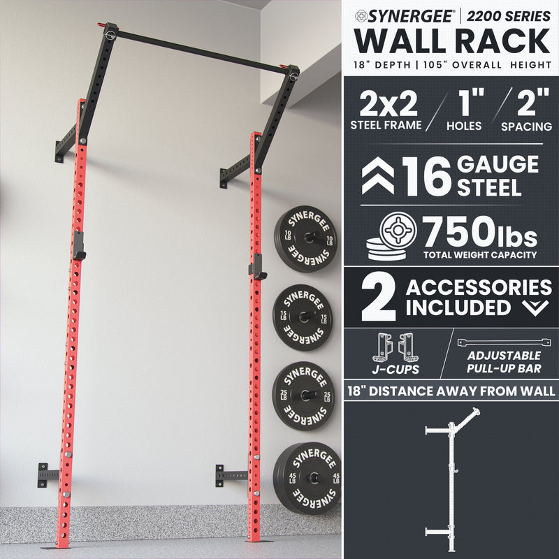 Load image into Gallery viewer, Synergee - 2200 Series Wall Mounted Squat Rack
