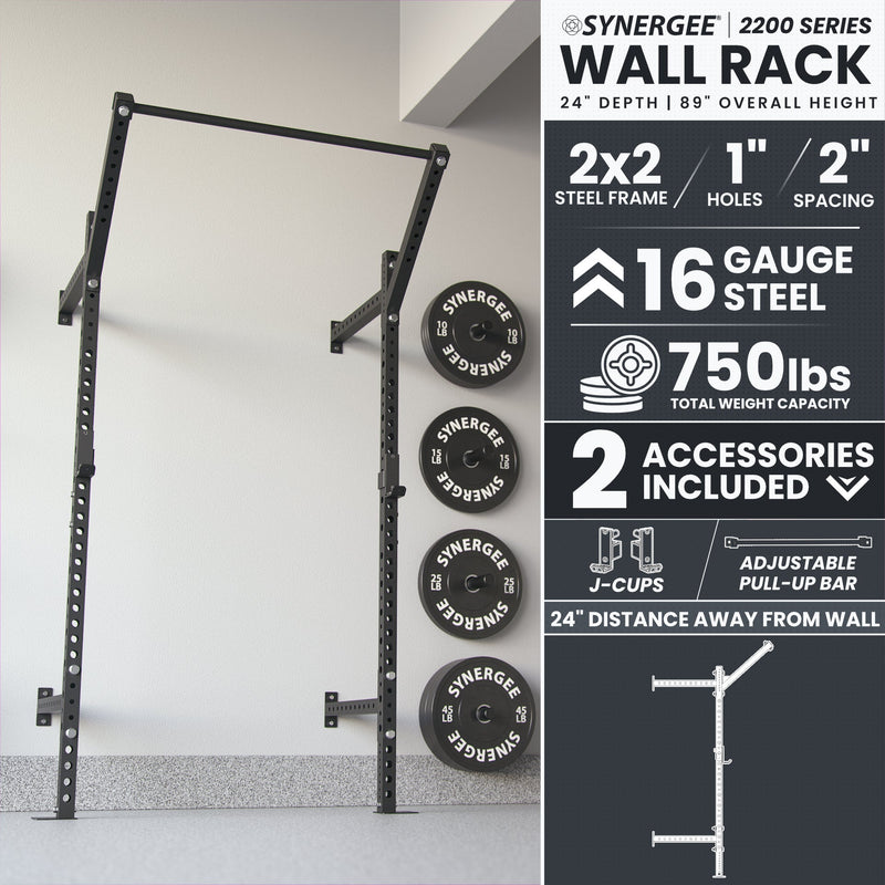Load image into Gallery viewer, Synergee - 2200 Series Wall Mounted Squat Rack
