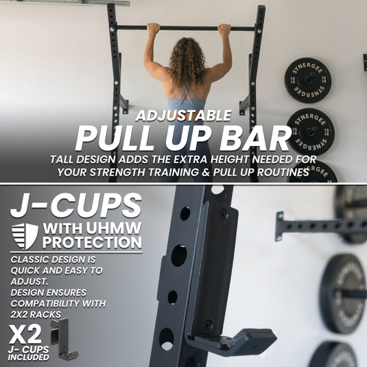 Synergee - Synergee 2200 Series Wall Mounted Squat Rack
