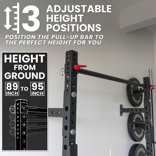 Synergee - 2200 Series Wall Mounted Squat Rack