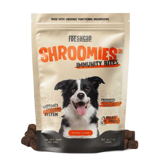 FreshCap Mushrooms - Shroomies® Organic Mushroom Complex for Dogs