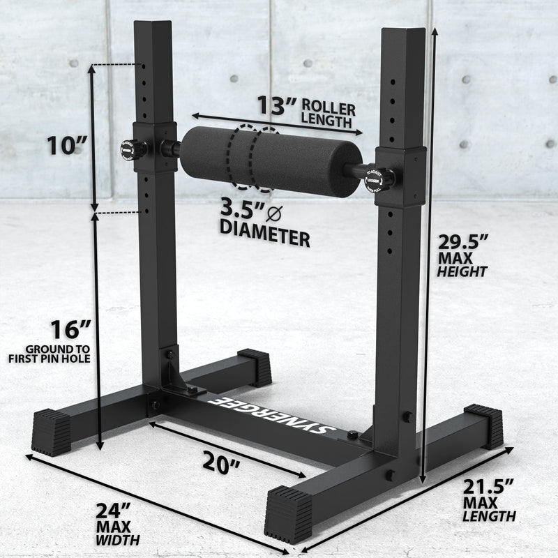 Load image into Gallery viewer, Synergee - Single Leg Squat Roller Stand
