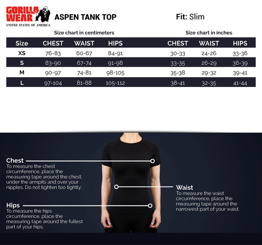 Aspen Tank Top - Navy Blue