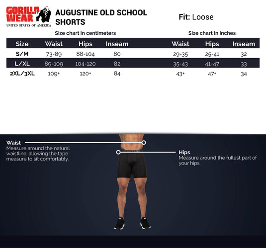 Augustine Old School Shorts - Gray