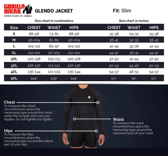 Gorilla Wear - Glendo Jacket - Anthracite