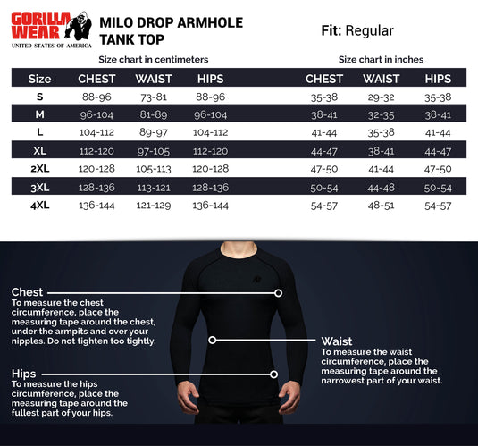 Milo Drop Armhole Tank Top - Green