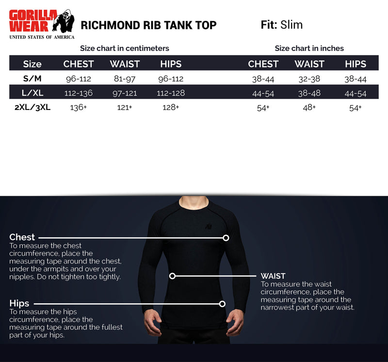 Load image into Gallery viewer, Richmond Rib Tank Top - Black/Gray
