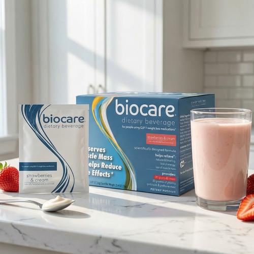 Biocare - 30G Protein Strawberries & Cream (14-Servings)