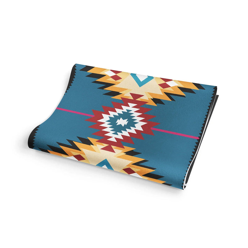 Load image into Gallery viewer, Yune Yoga - Yoga Mat | 6mm Thick | Multi Color Striped | Non-Slip | Eco Friendly | Yune Yoga | Snake River
