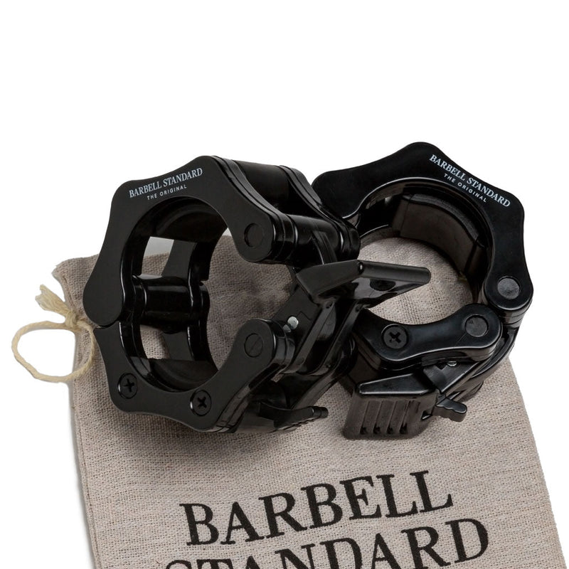 Load image into Gallery viewer, Barbell Standard - Olympic snap collars
