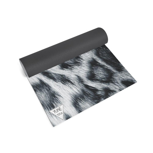 Yune Yoga - Yoga Mat | 6mm Thick | Snow Leopard | Non-Slip | Eco Friendly | Yune Yoga