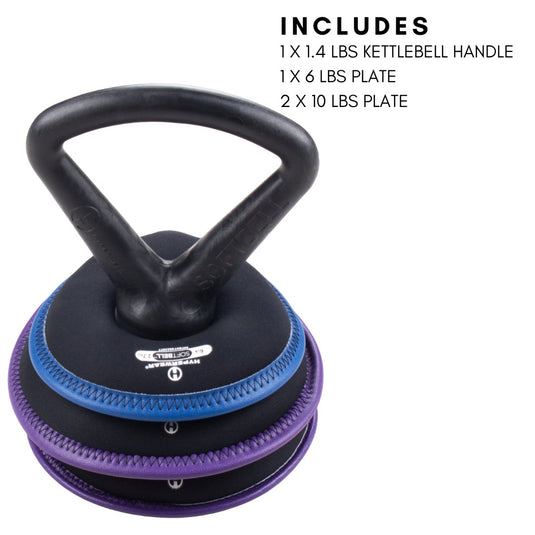 Hyperwear - SoftBell Adjustable Soft Kettlebell