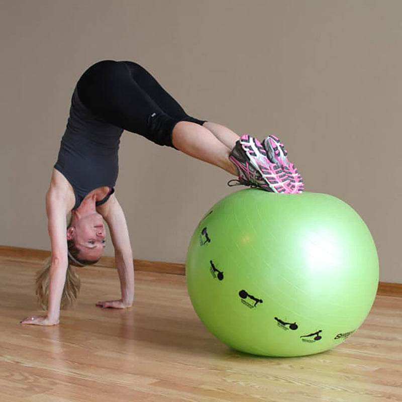 Load image into Gallery viewer, Prism Fitness 55cm Smart Self-Guided Stability Exercise Medicine Ball, Yellow
