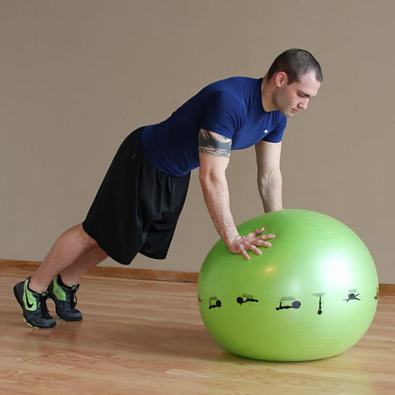 Load image into Gallery viewer, Prism Fitness 55cm Smart Self-Guided Stability Exercise Medicine Ball, Yellow
