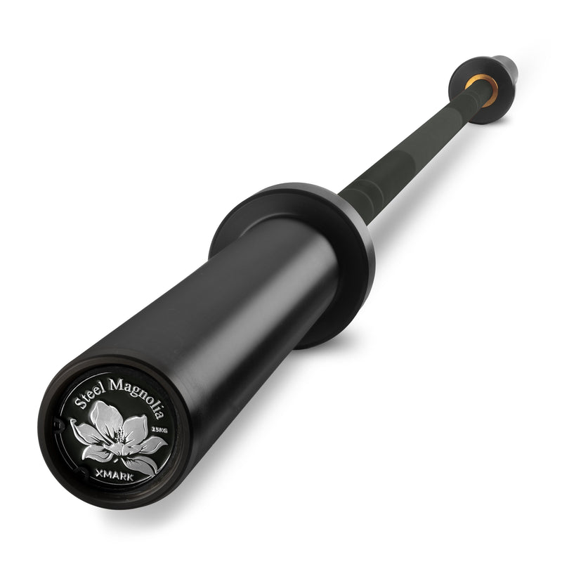 Load image into Gallery viewer, XMARK - Steel Magnolia, IWF Women’s Training Bar 190,000 PSI, 15kg US Cerakote
