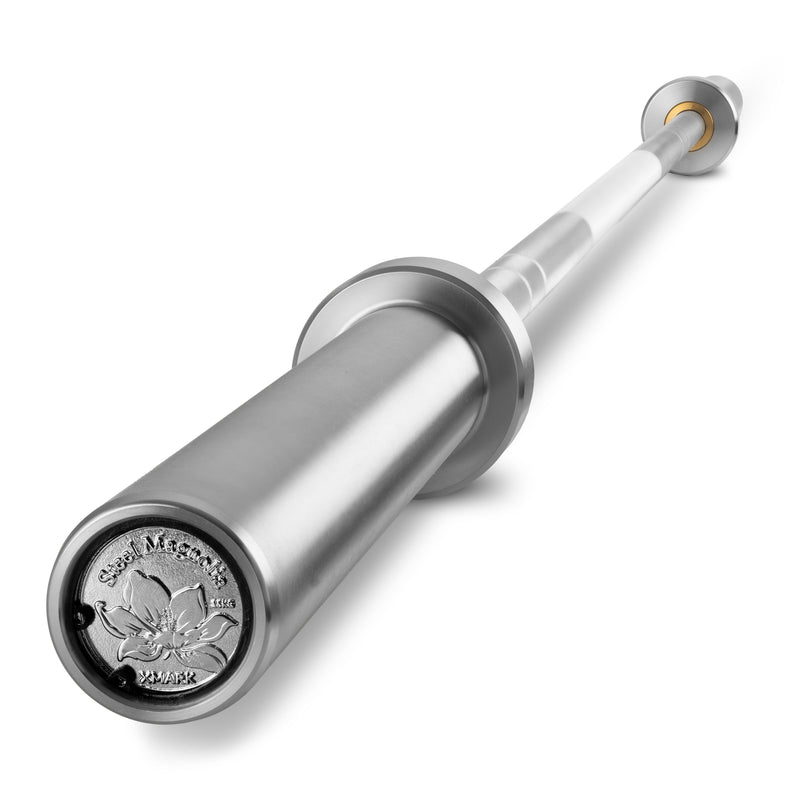 Load image into Gallery viewer, XMARK - Steel Magnolia, IWF Women’s Training Bar 190,000 PSI, 15kg US Cerakote
