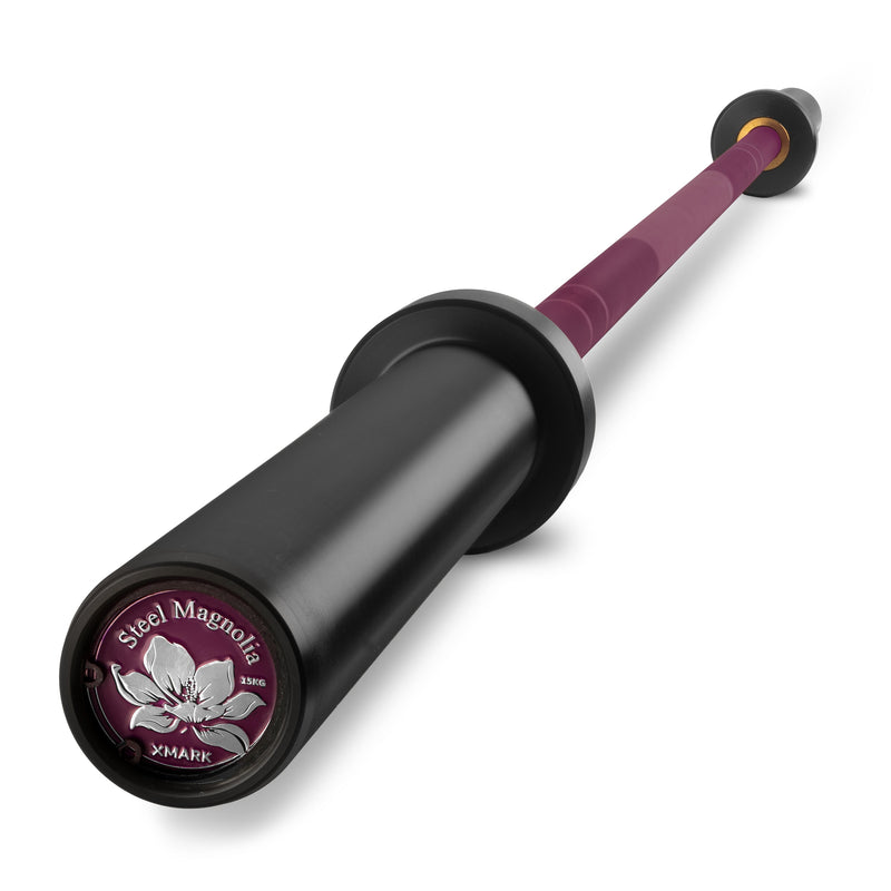 Load image into Gallery viewer, XMARK - Steel Magnolia, IWF Women’s Training Bar 190,000 PSI, 15kg US Cerakote

