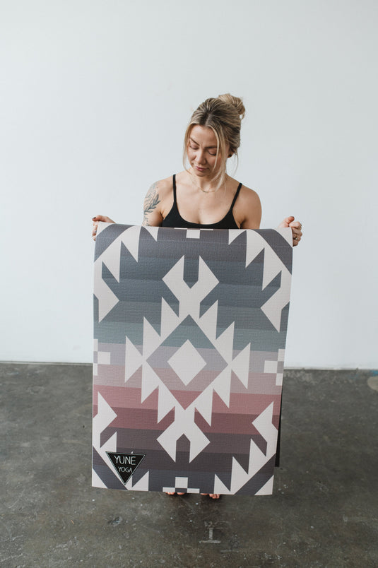 Yune Yoga - Yoga Mat | 6mm Thick | Multi Color | Non-Slip | Eco Friendly | Yune Yoga | Obsidian Ridge