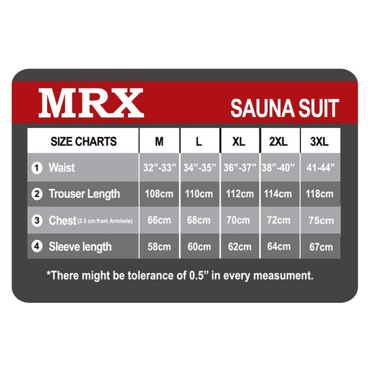 MRX - Mens Sauna Sweat Suit Weight Loss Slimming Gym Training Boxing MMA