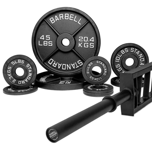 Barbell Standard - Specialty Bar & Weight Set Bundle Builder