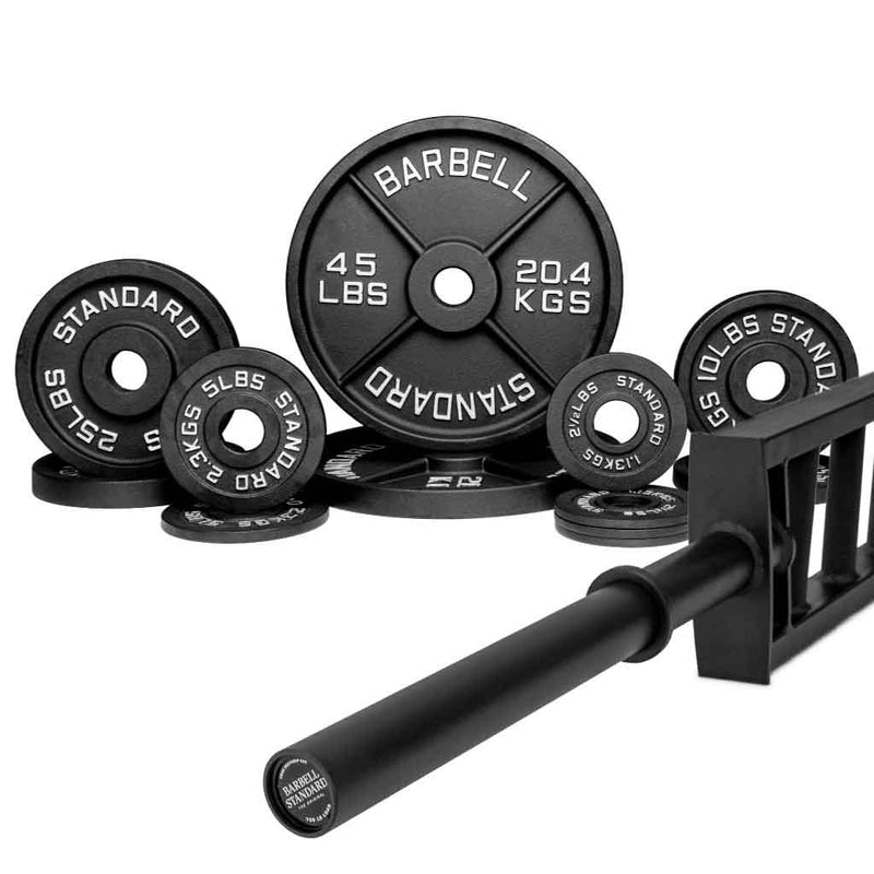 Load image into Gallery viewer, Barbell Standard - Specialty Bar &amp; Weight Set Bundle Builder
