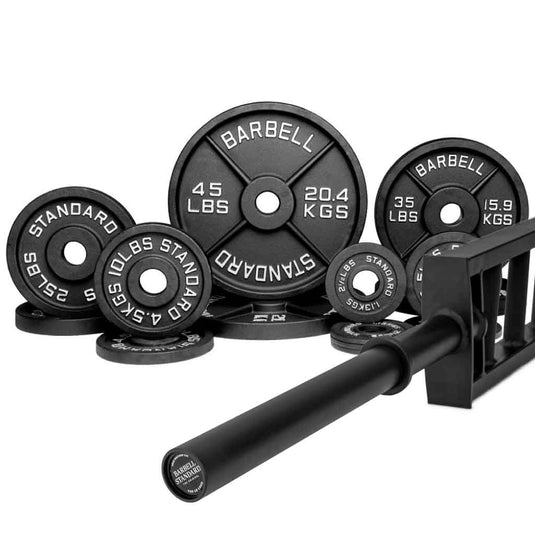 Barbell Standard - Specialty Bar & Weight Set Bundle Builder