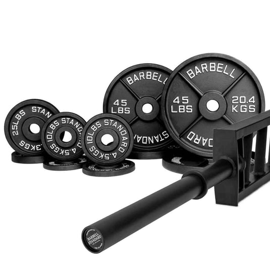 Barbell Standard - Specialty Bar & Weight Set Bundle Builder