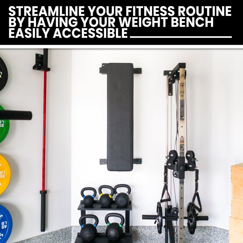 Load image into Gallery viewer, Synergee - weight bench storage rack
