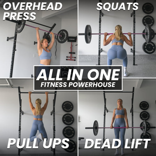 Synergee - 2200 Series Wall Mounted Squat Rack