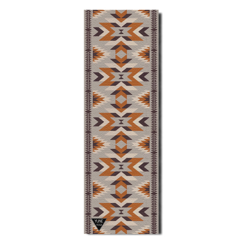 Load image into Gallery viewer, Yune Yoga - Yoga Mat | 6mm Thick | Multi Color Striped | Non-Slip | Eco Friendly | Yune Yoga | Teton Canyon
