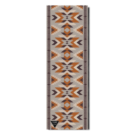 Yune Yoga - Yoga Mat | 6mm Thick | Multi Color Striped | Non-Slip | Eco Friendly | Yune Yoga | Teton Canyon